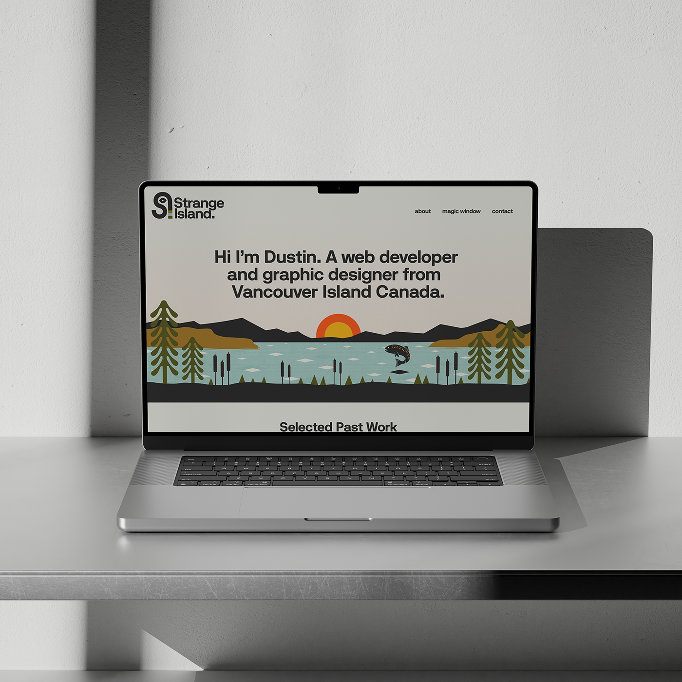Screenshot of Storm Cellar website